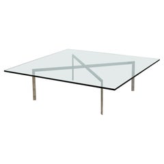 Used Large Barcelona Coffee Table by Mies van der Rohe for Knoll