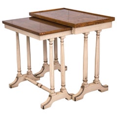 Mid-Century Drexel Provincial Style Nesting Tables