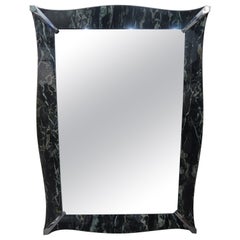 Retro Faux Marble Eglomise Venetian Style Mirror
