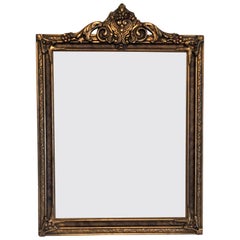 Arts and Crafts Patinaed Carved Frame
