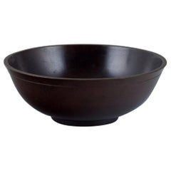 Just Andersen, Art Deco Bronze Bowl, 1930s