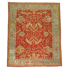 Colección Zabihi Alfombra Angora Antique Oushak Tamaño Habitación
