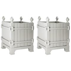 Pair of 17th Century Style French Versailles Planter Boxes