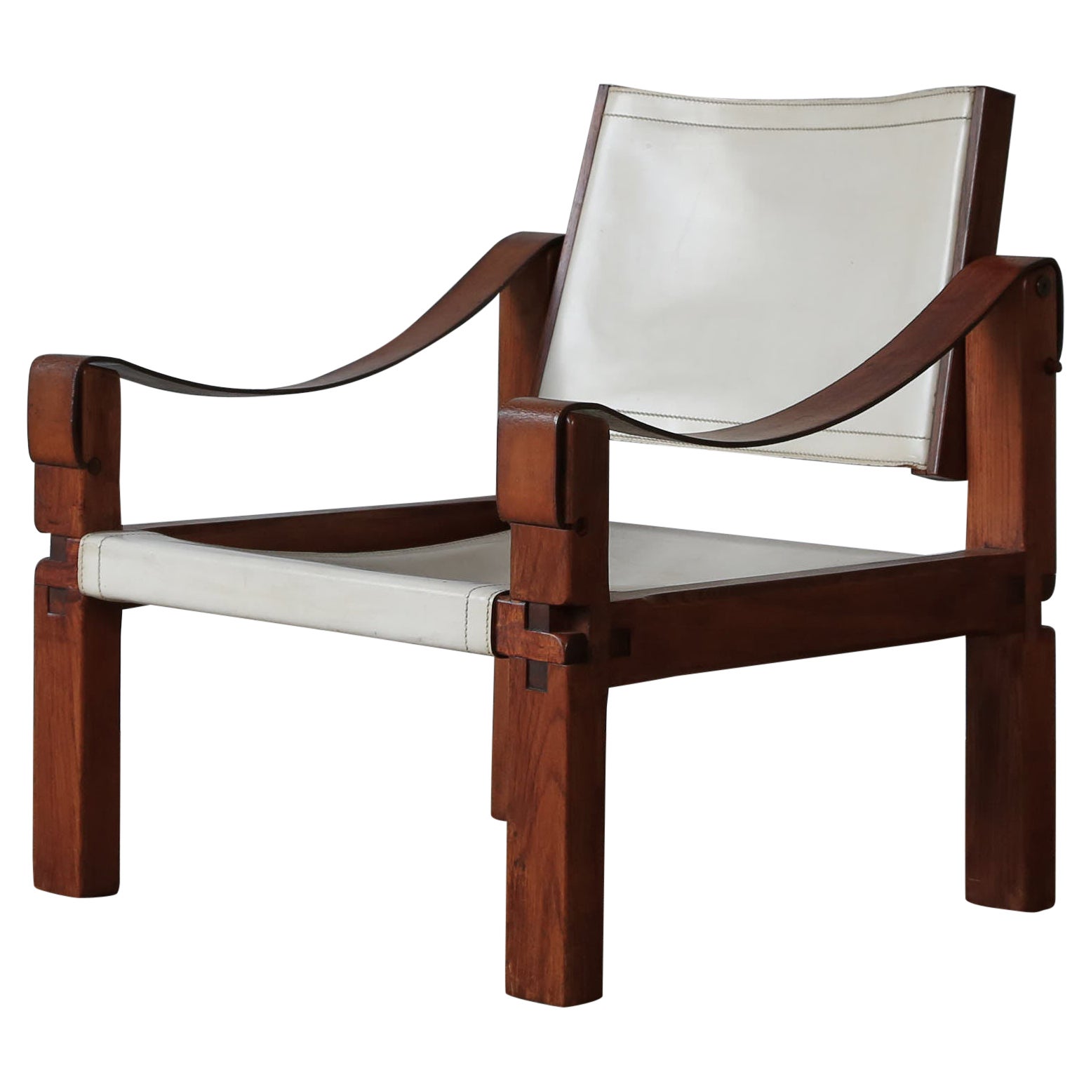 Pierre Chapo S10 Lounge Chair, France, 1960s For Sale