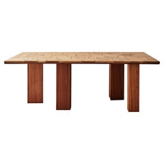 Patchwork Dining Table in Customizable Woods by Gregory Beson
