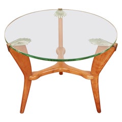 Table d'art cristal  