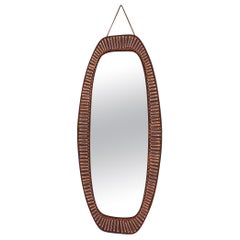 Italian Enamel Mirror