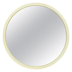 Large Wall Mirror in Wood and Faux Shagreen by Palecek