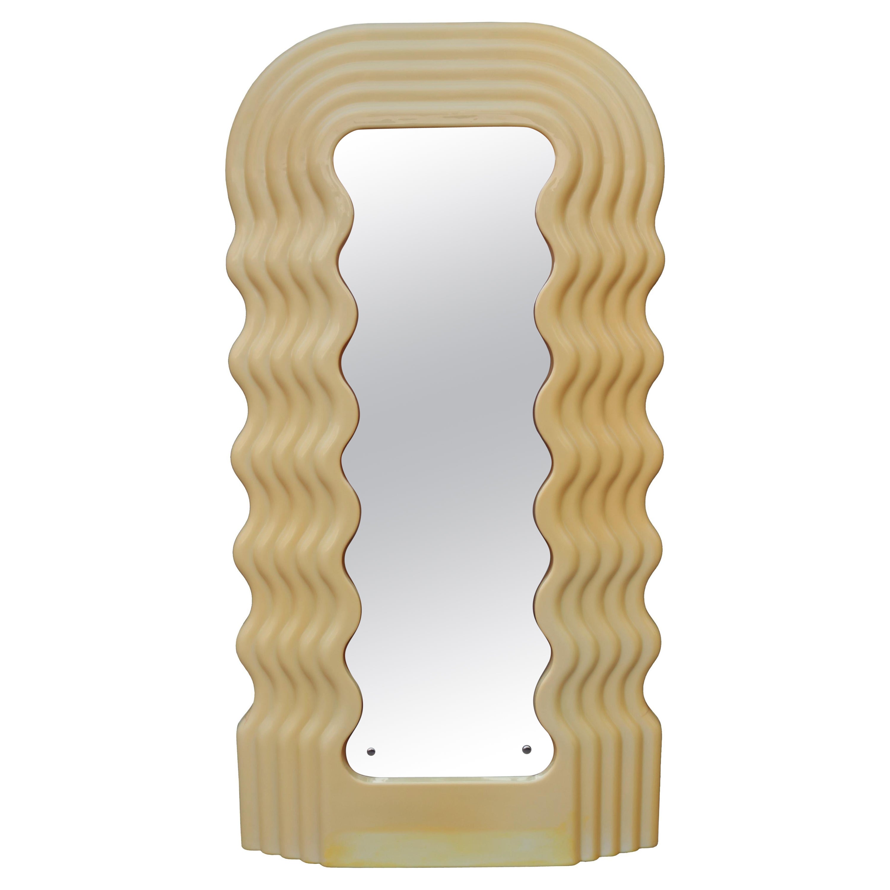 Ultrafragola Mirror Designed by Ettore Sottsass for Poltronova, Italy 1970s For Sale