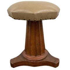 Antique Early 20th Century American Empire Stool