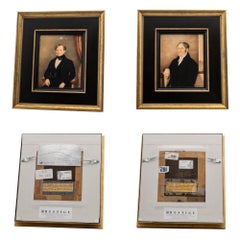 Pair of Miniature Portraits, Ex Sotheby’s, Personal Collection of Gianni Versace