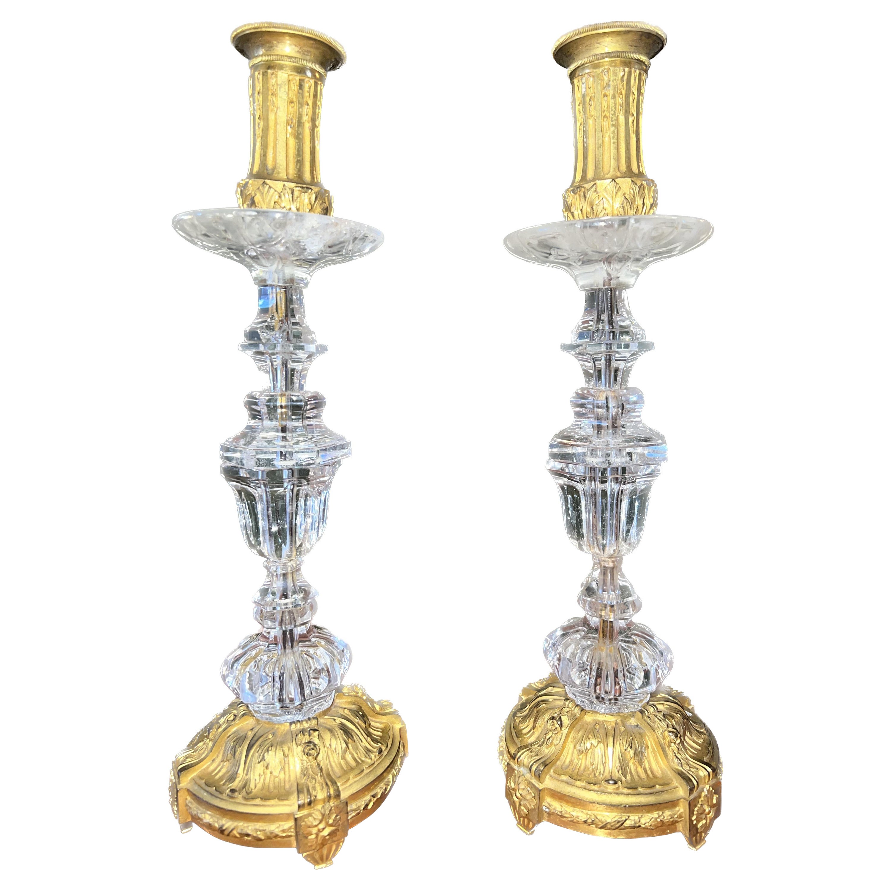 Mr. Giallo is opening his personal vault to sell a collection of his treasured antiques he's held on for so long.

ABOUT ITEM. 
Item originally bought by Vito at Sotheby's Auction, late 1980s. Gorgeous pair of 1820s goldleaf rock crystal