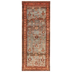 Antique Persian Malayer Runner Rug.  3 ft 8 in x 9 ft