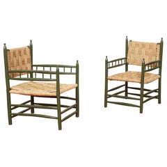 Audoux Minet Attributed Chairs