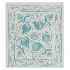 Home Decor Silk Hand Embroidered Uzbek Suzani Textile Throw Pillow