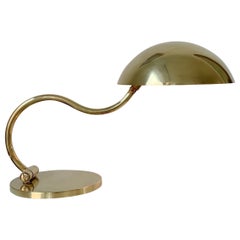Midcentury Adjustable Brass Table Lamp, circa 1950, Italy
