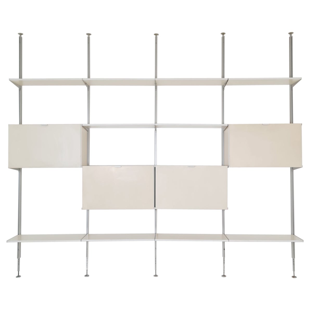 Rara librería modular George Nelson de pie, Herman Miller Inter