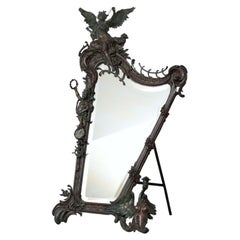 19th Century Bronze Mirror 