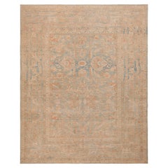 Nazmiyal Collection Modern Turkish Oushak Rug. 10 ft x 12 ft 7 in