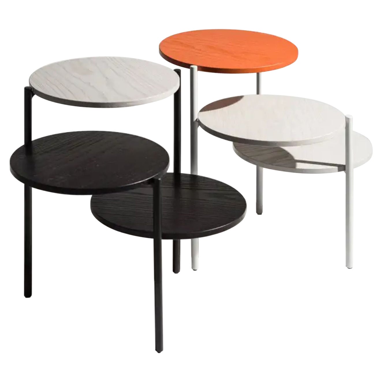 Ensemble de 2 tables basses Triplo par Mason Editions