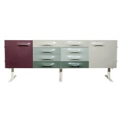 Vintage Sideboard in the Style of Raymond Loewy