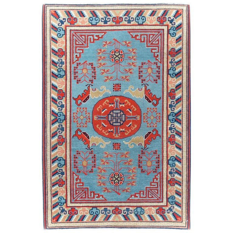 Galerie Shabab Collection Mid20th Century East Turkestan Khotan Throw