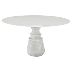 Design Round Table "Chess" in Marble