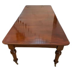 Superb Quality Antique 12 Seater Figured Mahogany Extending Dining Table