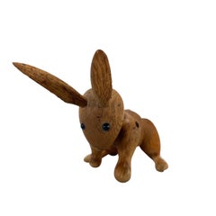 Vintage Rabbit Figurine by Kay Bojesen, It Was Designed in 1957, This is an Exam