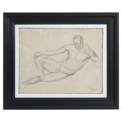 Charcola Nude Drawing