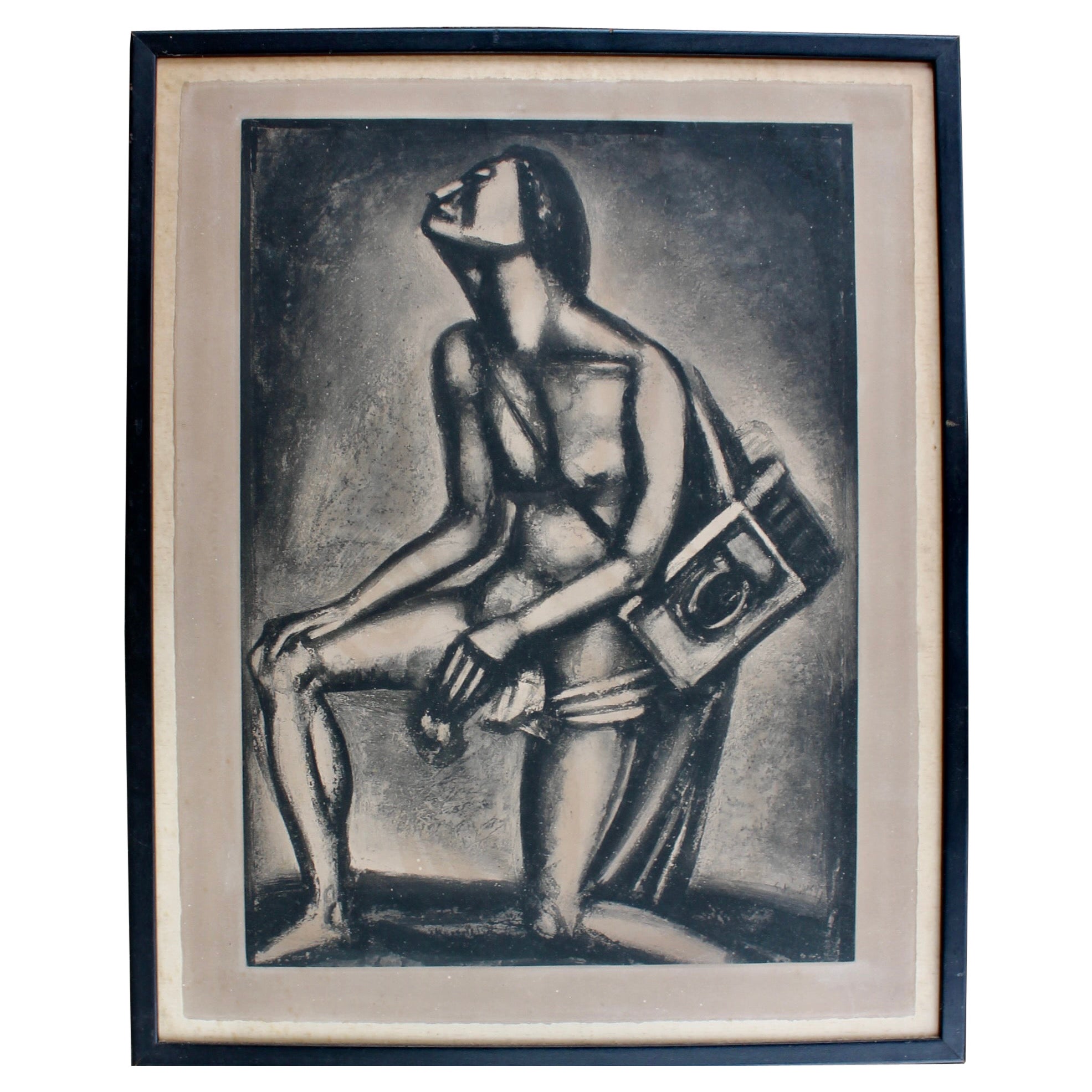 Impression « Miserere » de Georges Rouault n° 21 « Sunt Pacrimal Rerum.... »