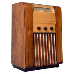 Mid-Century Modern Vintage Antique Cathedral Radio by Detrola Alexander Girard