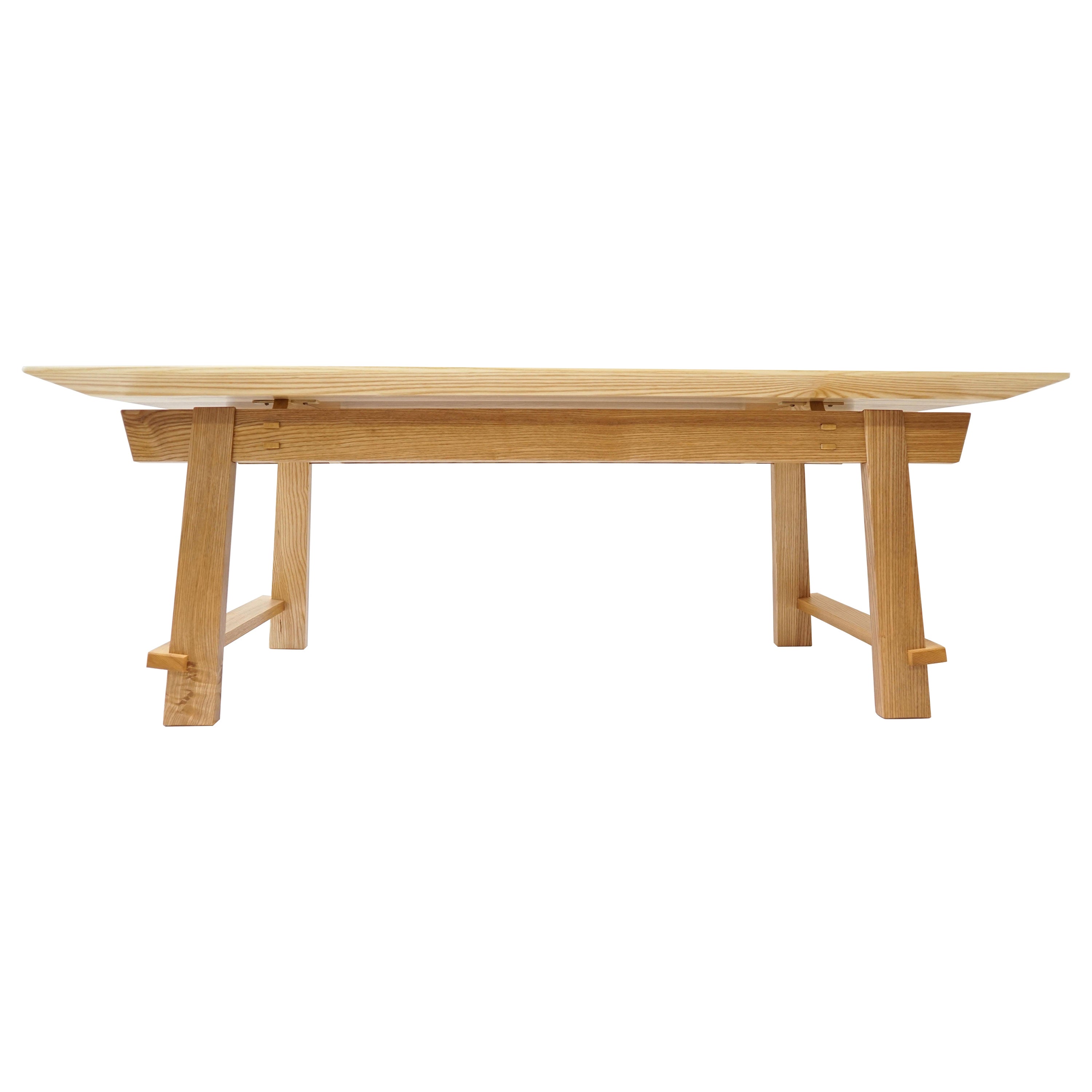 Rilley Coffee Table, Exposed Joinery, Handcrafted in Ash
