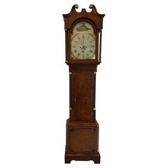 Antique George III Quality 8 Day Oak Longcase Clock by Walker of Nantwich