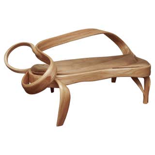 Two Seater No. 2 - Fluentum Series by Raka Studio in Ebonised Ash Wood ...