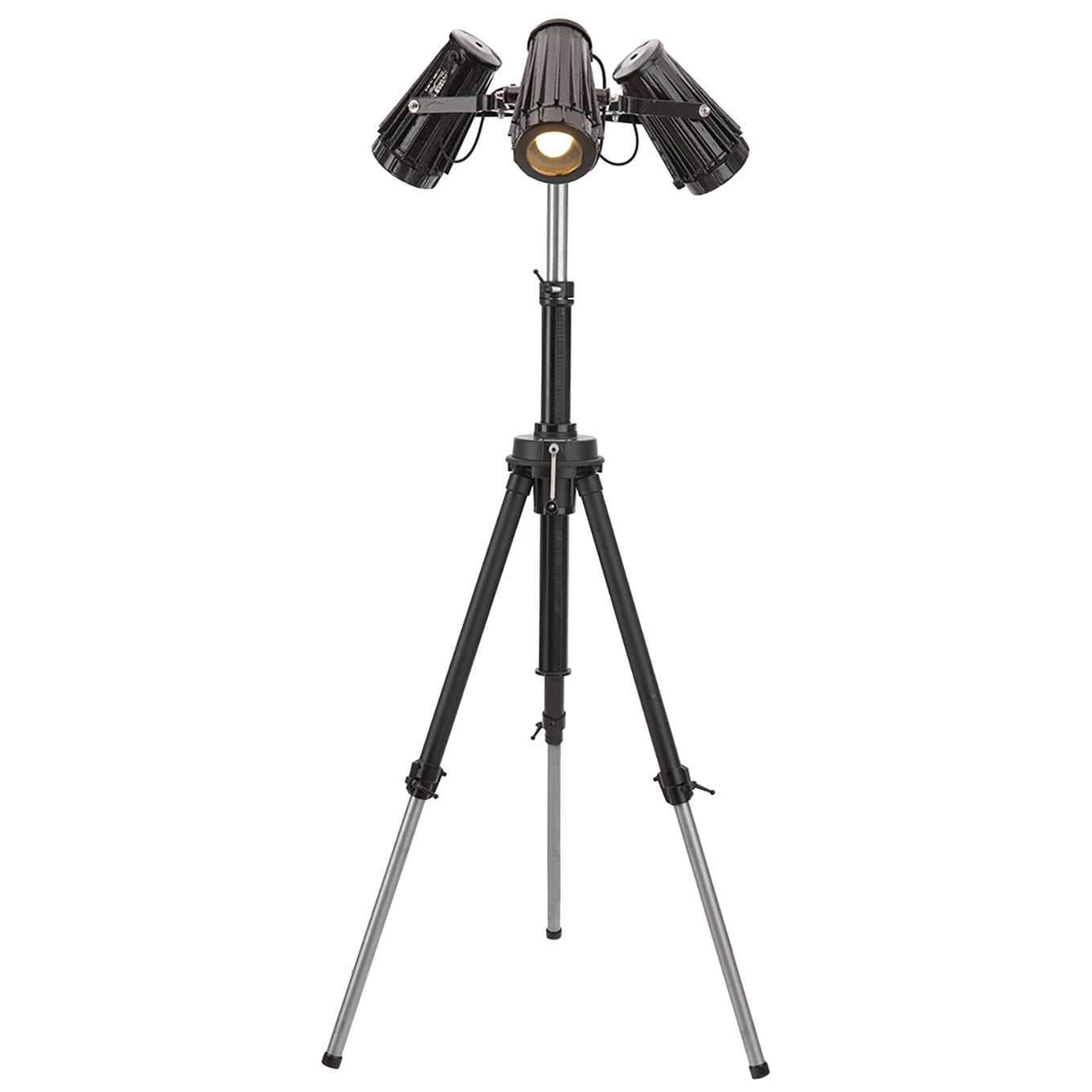 Heavy and Large Tripod Lamp For Sale