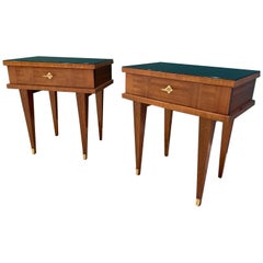 2 Art Deco Bedside Tables