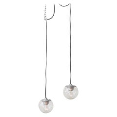 Paire de Lights en verre Gino Sarfatti Modèle 2095/1 par Arteluce, Italie, 1958