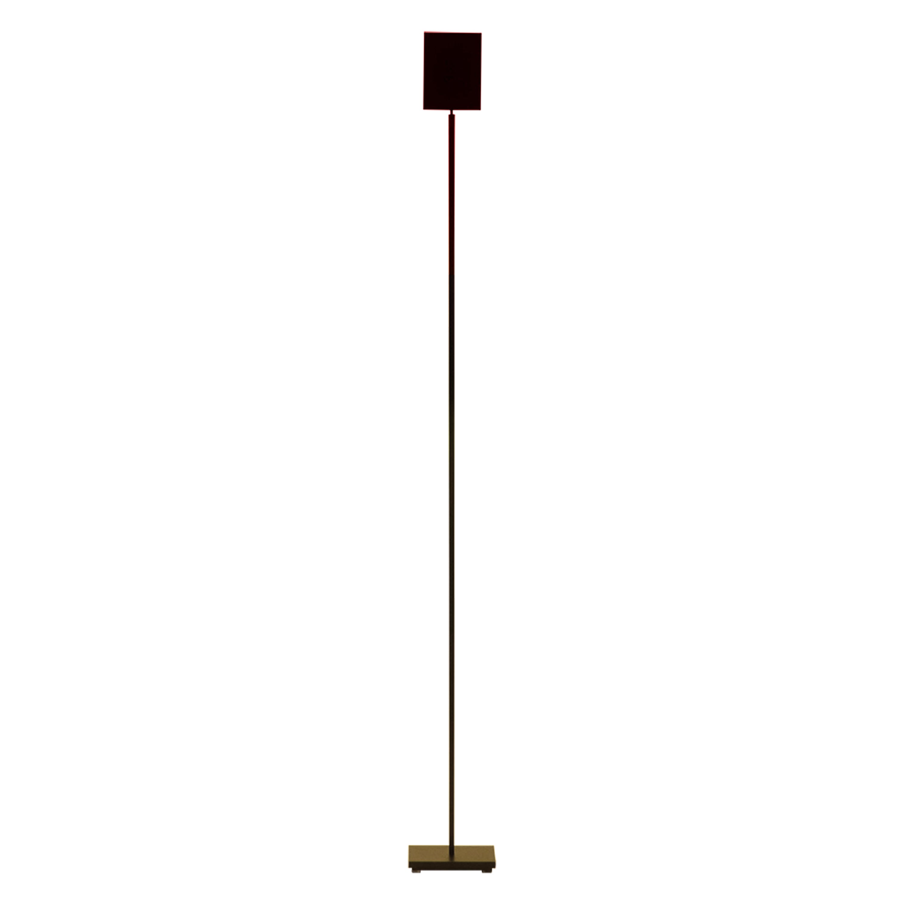 Lampadaire Halo Evo ii rouge coucher de soleil par Mandalaki En vente sur 1stDibs