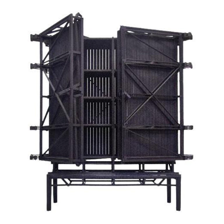 Meuble de rangement CNSTR en bouleau teinté XL de Paul Heijnen