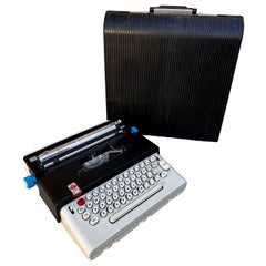 Olivetti Lettera 36 Portable Typewriter Designed by Ettore Sottsass. circa 1970s