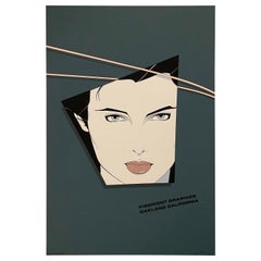 Sérigraphie de l'édition Mirage de Patrick Nagel pour Piedmont Graphics, Oakland, 1983