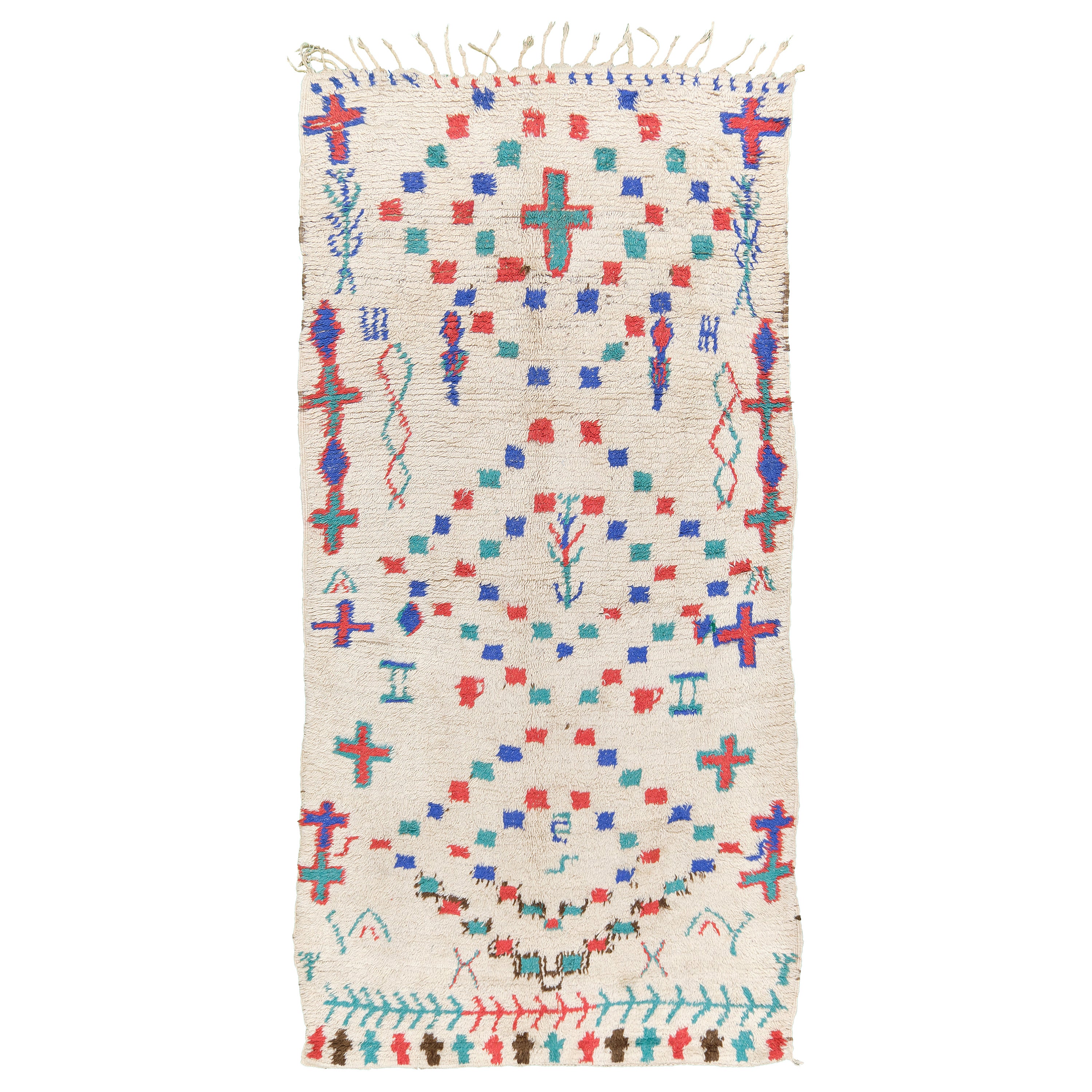 Marokkanischer Vintage-Teppich Azilal Tribe Atlas Kollektion im Angebot