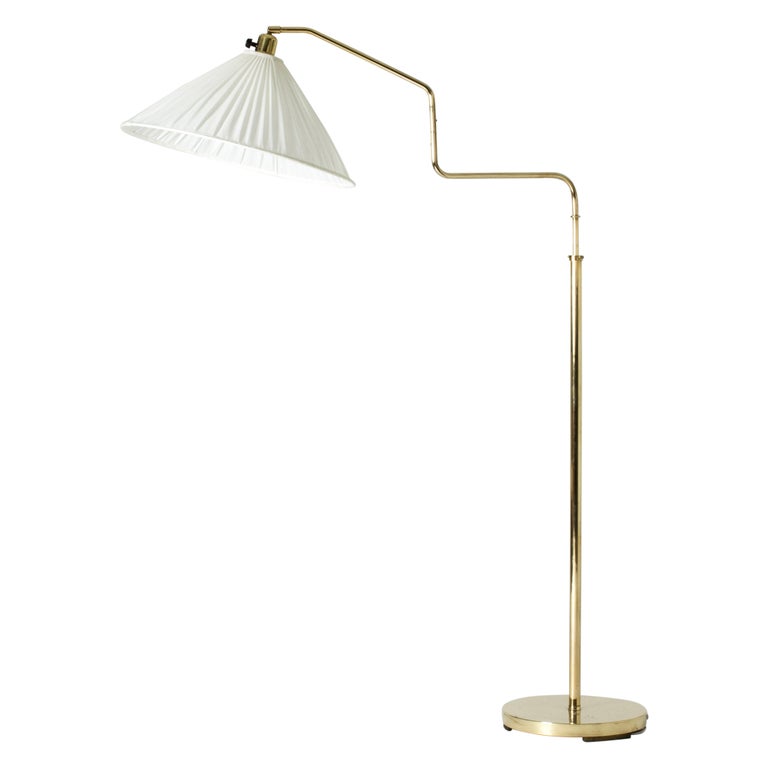 Swedish floor lamp, 1940s, offered by Nordlings