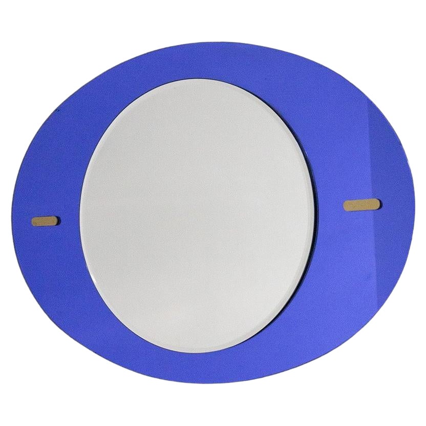 Midcentury Mirror in the Style of Fontana Arte