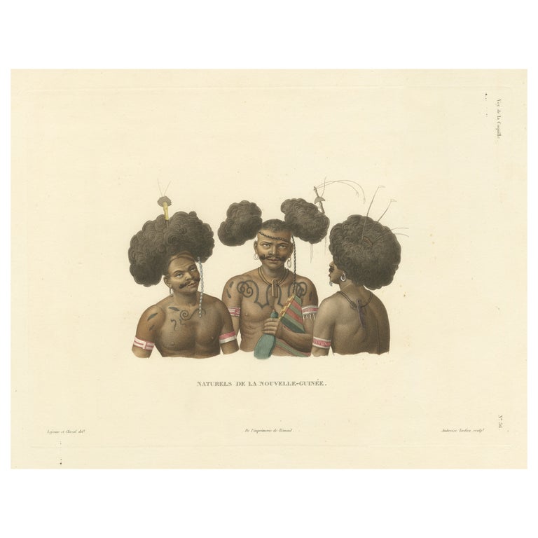 Print A4 Amongst the Natives III - La Source