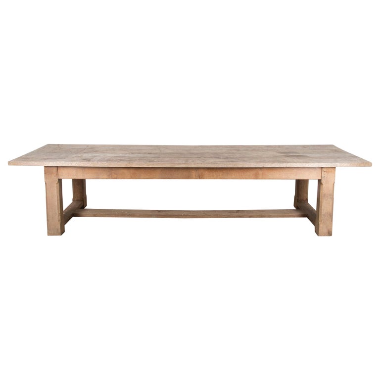 Large Arts and Crafts Oak Table For Sale at 1stDibs
