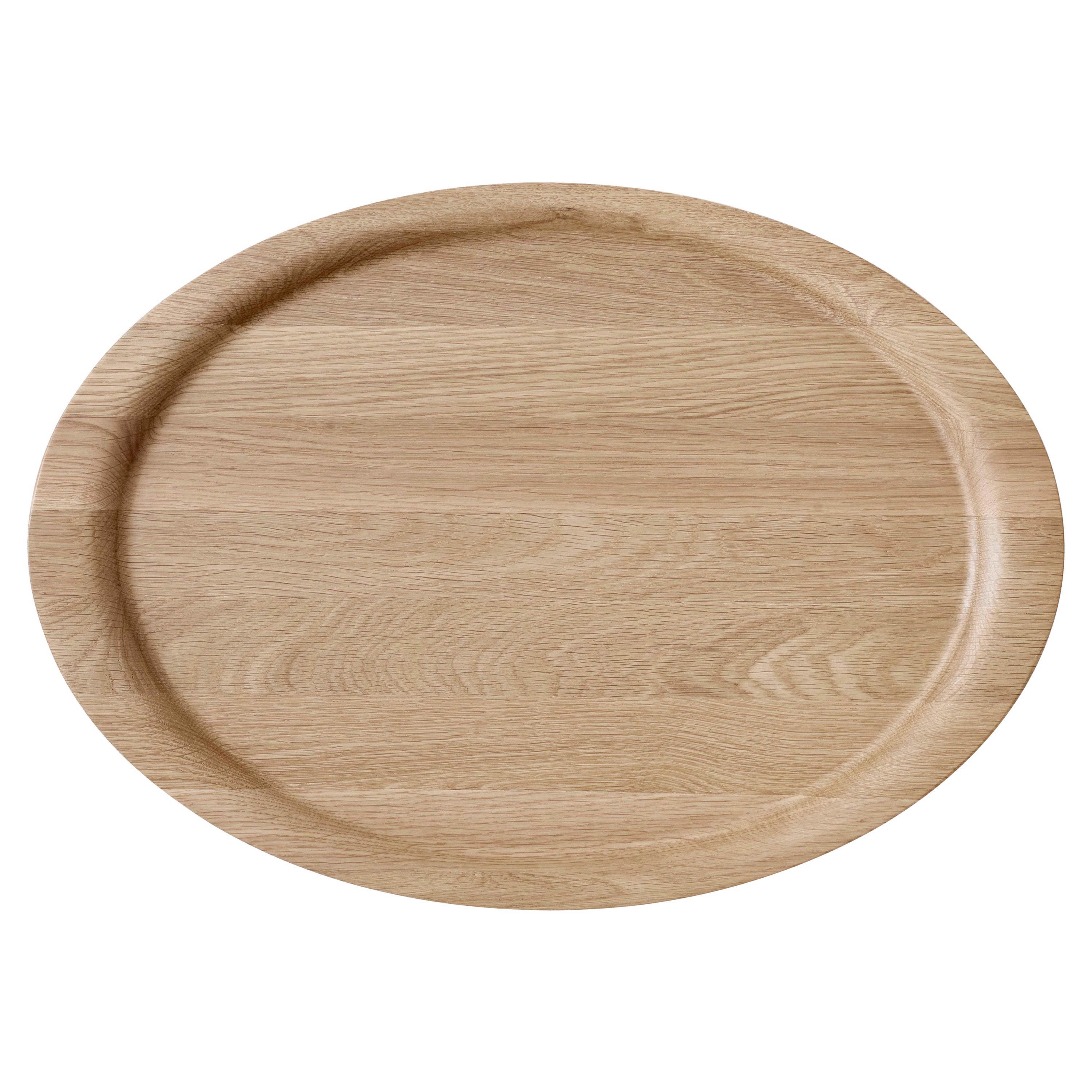 Collect Tray, SC65, Lacquered Oak by Space Copenhagen for &Tradition For Sale