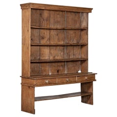 Antique 19th Century English Pine Vernacular Dresser