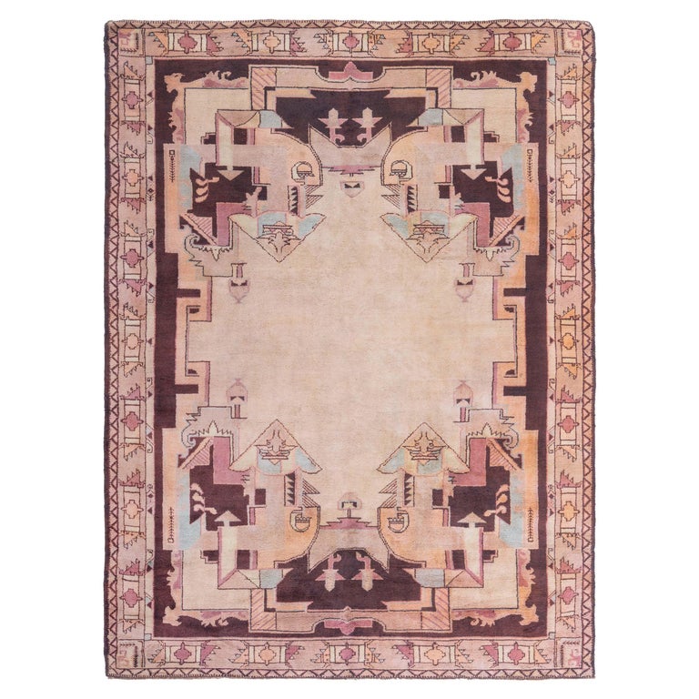 French Art Deco Rug For Sale at 1stDibs